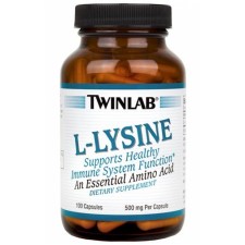 Twinlab L-Lysine 500 мг - 100 капсул