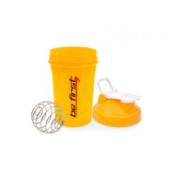 Be First Шейкер - 400 мл оранжевый, с шариком