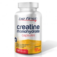 Be First Creatine Monohydrate Capsules - 120 капсул