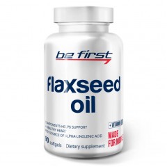 Льняное масло Be First Flaxseed Oil - 90 гелевых капсул