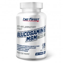Отзывы Глюкозамин и метилсульфонилметан Be First Glucosamine + MSM - 60 таблеток