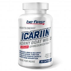 Тестобустер Be First Icariin (Horny Goat Weed) 650 mg - 30 капсул