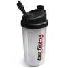 Be First шейкер прозрачный с сеткой - 700 мл (черная крышка) (фото-3)