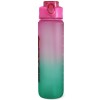 Be First Бутылка для воды из тритана - 900 мл (розово-зеленая матовая) (фото-2)