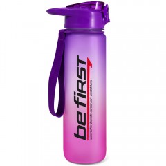 Отзывы Be First Бутылка для воды из тритана - 900 мл (фиолетовая матовая)