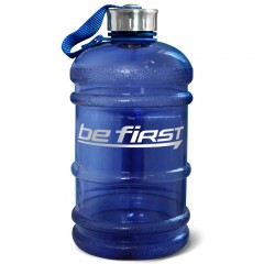 Отзывы Be First бутылка для воды (синяя прозрачная) - 2200 мл