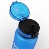 Be First Бутылка для воды из тритана с защитой крышки - 1000 мл (синяя) (фото-4)