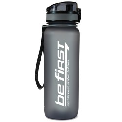 Be First Бутылка для воды из тритана с защитой крышки - 800 мл (серая)
