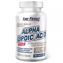 Отзывы Альфа-липоевая кислота Be First Alpha Lipoic Acid 100 mg - 180 капсул