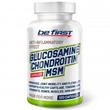 Be First Glucosamine + Chondroitin + MSM - 120 капсул
