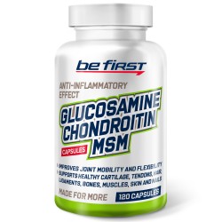 Be First Glucosamine + Chondroitin + MSM - 120 капсул