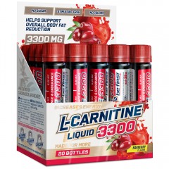 Л-Карнитин Be First L-Carnitine 3300 mg (барбарис) - набор 20 ампул по 25 мл