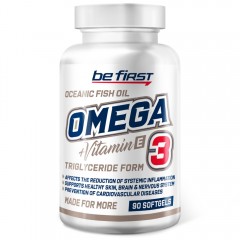 Отзывы Be First Omega-3 + Vitamin E - 90 гелевых капсул
