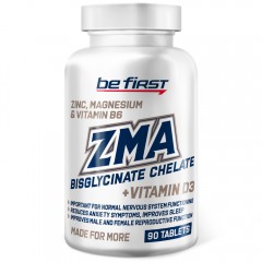 Отзывы Be First ZMA (Bisglycinate Chelate) + Vitamin D3 - 90 таблеток