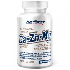 Отзывы Витаминно-минеральный комплекс Be First Ca+Zn+Mg+Mn+D3 - 60 таблеток