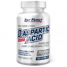 Be First DAA D-Aspartic Acid Capsules - 120 капсул