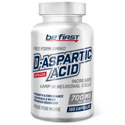 Be First DAA D-Aspartic Acid Capsules - 120 капсул