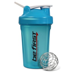 Be First шейкер с шариком - 400 мл (синий)