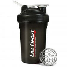 Be First шейкер с шариком - 400 мл (черный)