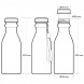 Be First Бутылка для воды с закручив. крышкой - 500 мл (оранжевая матовая) (рисунок-2)