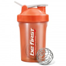 Be First шейкер с шариком - 400 мл (коралловый)