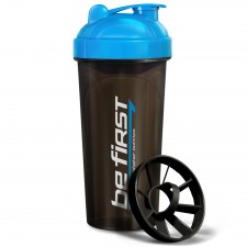 Be First шейкер с сеткой - 700 мл (черно-синий)