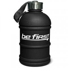 Отзывы Be First бутылка для воды (черная матовая) - 1300 мл