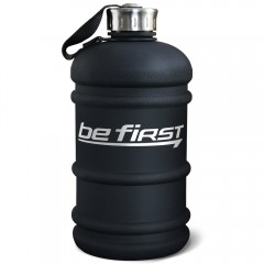 Отзывы Be First бутылка для воды (черная матовая) - 2200 мл