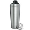 Be First шейкер металлический с черной крышкой и шариком - 800 мл (фото-0)