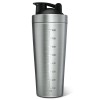 Be First шейкер металлический с черной крышкой и шариком - 800 мл (фото-1)