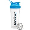 Be First шейкер с держателем и шариком - 600 мл (синяя крышка) (фото-0)