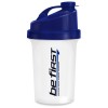 Be First шейкер прозрачный с сеткой - 500 мл (синяя крышка) (фото-0)