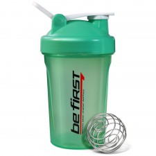 Be First шейкер с шариком - 400 мл (изумрудный)
