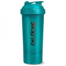 Be First шейкер-слим с отсеком (морская волна) - 350 мл