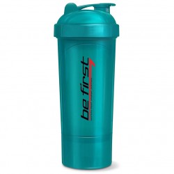 Be First шейкер-слим с отсеком (морская волна) - 350 мл