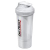 Be First шейкер-слим 2-в-1 - 350 мл (белый) (фото-2)