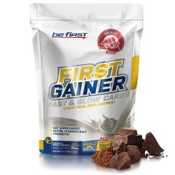 Be First Gainer Fast & Slow Carbs - 1000 грамм шоколад
