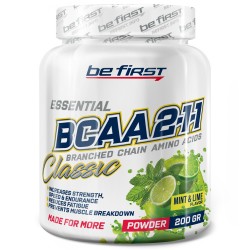 Be First BCAA 2:1:1 Classic Powder - 200 грамм лайм-мята