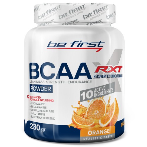 Be First BCAA RXT Powder - 230 грамм