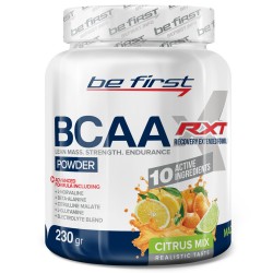 Be First BCAA RXT Powder - 230 грамм цитрусовый микс