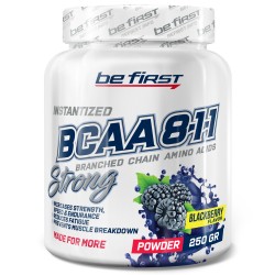 Be First BCAA 8:1:1 Instantized Powder - 250 грамм ежевика