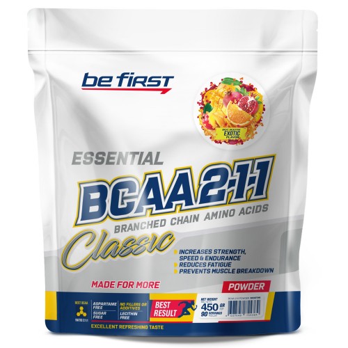 Be First BCAA 2:1:1 Classic Powder - 450 грамм экзотик