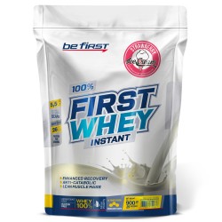 Be First First Whey Instant - 900 грамм клубничное мороженое