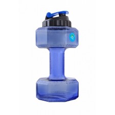 BeFirst бутылка-гантеля- 2200 мл, синяя