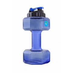 Отзывы BeFirst бутылка-гантеля- 2200 мл, синяя
