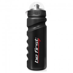 Отзывы Be First бутылка для воды с крышкой (черная) - 750 мл.