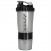 Be First Шейкер спортивный 3-в-1 - 500 мл. (черно-серый) (фото-1)