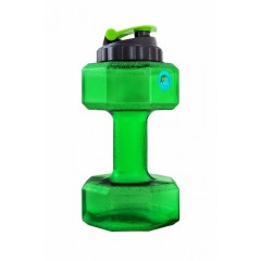 BeFirst бутылка-гантеля- 2200 мл, зеленая