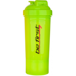 Be First Спортивный слим-шейкер 350 мл 2-в-1 (зеленый)