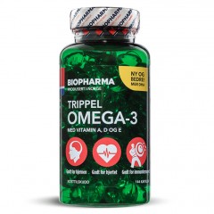 Отзывы Biopharma Trippel Omega-3 - 144 капсулы